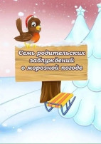 Семь родительских заблуждений о морозной погоде Семь родительских заблуждений о морозной погоде.